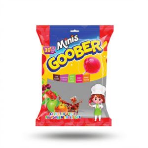 GOOBER ASSORTED FRUIT FLAVOURED LOLLIPOP 35PCS