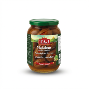 TAJ STUUFED EGGPLANT (MAKDOUS) IN OIL 1 Kg*6