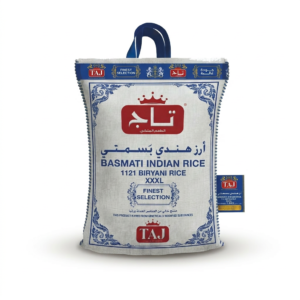 TAJ BLUE JUTE (1121 BIRYANI) INDIAN BASMATI RICE 40 KG