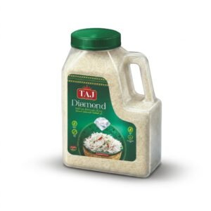 TAJ DIAMOND BASMATI RICE (JAR) 1121 CREAMY SELLA