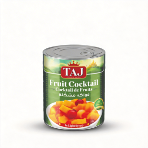 TAJ FRUIT COCKTAIL CAN