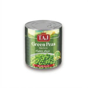 TAJ GREEN PEAS CAN