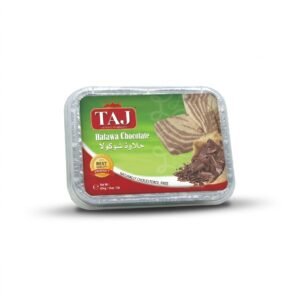 TAJ HALAWA WITH CHOCOLATE