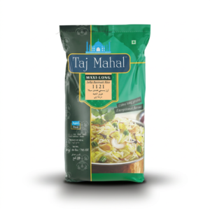 TAJ MAHAL MAXI LONG GREEN BASMATI RICE (1121 CREAMY SELLA)