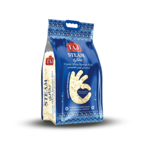 TAJ 1121 STEAM BASMATI RICE 8 LBS*5