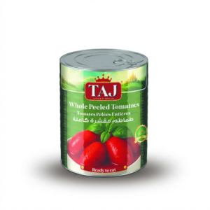 TAJ WHOLE PEELED TOMATO 2.5 KG * 6