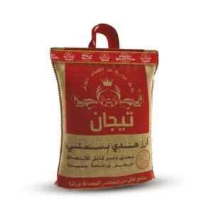 TIJAN RED JUTE INDIAN BASMATI RICE (1121 Golden Sella)