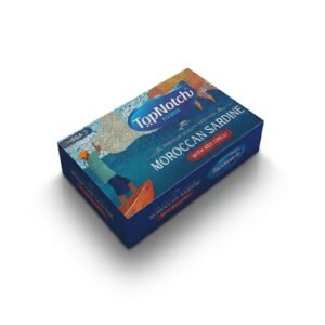 TOPNOTCH SARDINE VEGETABLE OIL WITH RED CHILI