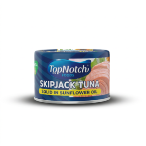 TOPNOTCH SKIPJACK TUNA IN SUNFLOWER OIL