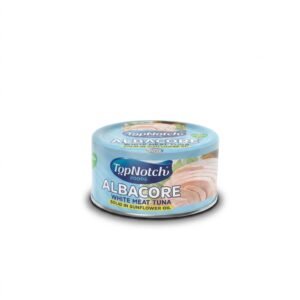 TOPNOTCH ALBACORE TUNA IN SUNFLOWER OIL 160 GR*48 TINS