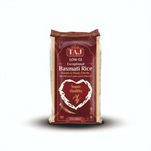 TAJ EXCEPTIONAL BASMATI RICE LOW GI DIABETES 3.63KG