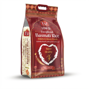 TAJ EXCEPTIONAL BASMATI RICE LOW GI DIABETES 908GR