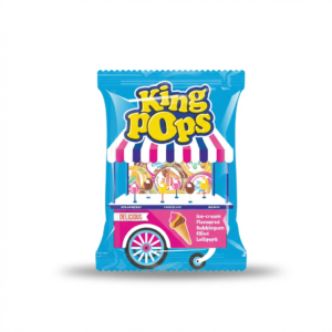 KING POP STRAWBERRY ICE CREAM CANDY